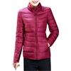 Generic Cappotto Donna Invernale Corto - Cappotto da Donna alla Outwear Solid O-Collo Tenere in caldo Top a Maniche Lunghe da Donna Capotto Eleganti Invernali