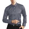Generico Camicia Uomo Invernale in Pile Camicia Casual Regular Fit con Taschino Cotone Henley Formale Camicia Giacca Uomo Camicia Bianca Uomo No Stiro Flanella Pesante UomoCamicia Cowboy Uomo