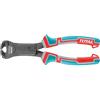 TOTAL - Pinza Rinforzata a Taglio Frontale - 215 mm - Per Tagliare Filo, Cavo o Plastica - Manico Ergonomico Antiscivolo - Realizzata in Cromo Vanadio - Manico Trimateriale