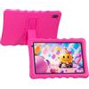 Tibuta Tablet per bambini da 10 pollici, Android 13Tablet per bambini, Google Tablet con 2 GB + 2 GB (Samrt Storage) RAM e 32 GB ROM, 1280 x 800 IPS, fotocamera posteriore da 5MP, con custodia