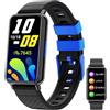 Mingdaln Smart Watch per Bambini, Orologi Intelligenti per Ragazzi e Ragazze con Frequenza Cardiaca 24/7 | Monitoraggio del Sonno | Sport, Tracker di Attività per Bambini, Regali per 6-12 Anni(Nero)