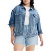 Levi's PL 90s Trucker Giacca di Jeans, Turning Heads Plus, XL Große Größen Donna