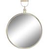 DKD Home Decor Specchio da Parete 59 x 3 x 78 cm Vetro Metallo Bianco Vintage