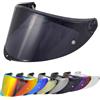 VCOROS Visiera Casco Moto per K6/K6s,Visiera del casco Lente Antigraffio Flip up Lente del Parabrezza,Protezione per Il Vento del Motociclo,Casco Parabrezza Moto Visiera a Lente Integrale (Nero)