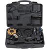 Rodcraft RC7095K - Set di attrezzi per smerigliatrice multipla ad aria compressa MBX RC7095, regolazione continua della velocità, manico regolabile, con molti accessori, in valigetta di plastica