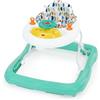 Bright Starts, Girello Ready to Roll di con volante e suoni dell'auto, stazione di gioco elettronica rimovibile, 6-12 mesi, Unisex
