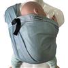 Minimonkey - Portabebè Mini Sling verde per neonato dalla nascita (0-2 anni) fino a 15 kg - Borsa estiva impermeabile ergonomica sul ventre - Porta in posizione M - Sistema