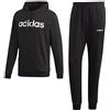 adidas MTS Co Ho, Tuta Uomo, Black/Black/White, XL