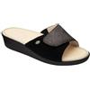 DR.SCHOLL'S DIV.FOOTWEAR Scholl Ledel Glitter Ciabatta Donna Tecnologia Scholl Memory Cushion Colore Nero Taglia 36