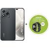 HONOR 400 Lite Smartphone, 8+256GB, 5G, Display 7'' FHD, Fotocamera 108MP, AI Camera Button, 5.230 mAh, CHOICE Watch2i, Velluto Nero