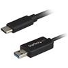 StarTech Cavo USB-C a USB-A Trasferimento Dati 2m, Mac/Windows (USBC3LINK)