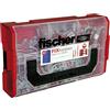 FISCHER fixtainer - Duo Power/duotec assortimento | tasselli Ø 6 mm e 8 mm, 200 pezzi in valigetta