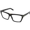 Tom Ford FT5912-B 001 | Occhiali da Vista Graduati | Prova Online | Plastica | Quadrati | Nero | Adrialenti