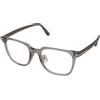 Tom Ford FT5921-K-B 020 | Occhiali da Vista Graduati | Prova Online | Plastica | Quadrati | Grigio, Trasparente | Adrialenti