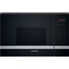 Siemens Forno a Microonde da Incasso Capacità 20 Litri Potenza 800 Watt Larghezza 60 cm colore Nero e Inox - iQ300 BF523LMS0