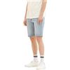 TOM TAILOR Denim 1035517 Bermuda Jeans Shorts, 10118 - Used Light Stone Blue Denim, S Uomo