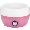 Akozon Yogurtiera elettrica automatica, contenitore interno in acciaio inox per yogurtiera uso domestico 1L (rosa) con contenitore 220 V 1 L Blu