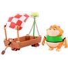 Smoby 44 Cats, personaggio Metti con barca in legno, personaggio della serie 44 Cats, per bambini dai 3 anni in su