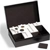 LEUCHTTURM1917 Leuchtturm 340969 Coin Case for 100 QUADRUM Coin Capsules, Black