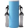 Generic Borsa portabottiglie | Borsa porta bottiglie d'acqua con tracolla regolabile | Custodia termica in neoprene per protezione bottiglia d'acqua
