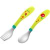 CHICCO (ARTSANA SpA) Chicco Posatine 12m+ - Forchetta e Cucchiaio per Fare da Solo