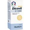 DICOFARM SpA Dicovit D 1000 7,5 ml - Integratore Alimentare di Vitamina D3 in Gocce
