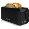 Taurus 960668000 Tostapane, 1450 W, Plastica, Nero