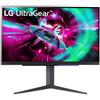 LG LG 27GR93U-B Monitor PC 68,6 cm [27] 3840 x 2160 Pixel 4K Ultra HD LED Nero, Grigio, Viola (27IN ULTRAGEAR 4K UHD IPS 144HZ - GAMING MONITOR) 27GR93U-B.AEK