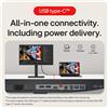 LG LG 24BA850-B.AEK Monitor PC 60,5 cm [23.8] 1920 x 1080 Pixel Full HD Nero (24IN 24BA850-B.AEK LG IPS - MONITOR 1920X1080 16:9 5MS 1300:) 24BA850-B.AEK
