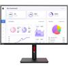 Lenovo Lenovo ThinkVision T32p-30 LED display 80 cm [31.5] 3840 x 2160 Pixel 4K Ultra HD Nero (Lenovo ThinkVision T32p-30 - LED monitor - 31.5 - 3840 x 2160 4K - IPS - 350 cd/m? - 1000:1 - HDR10 - 4 ms - HDMI, DisplayPort, USB-C - raven black) 63D2GAT1UK