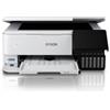 Epson Epson EcoTank ET-8500 Ad inchiostro A4 5760 x 1440 DPI 32 ppm Wi-Fi (Epson EcoTank ET-8500 ET 8500 ET8500 - Multifunction printer - colour - ink-jet - refillable - A4/Letter [media] - up to 16 ppm [printing] - USB, LAN, USB host, Wi-Fi[ac] - white)