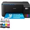 Epson Epson EcoTank ET-2861 stampante multifunzione inkjet 3in1 A4, serbatoi ricaricabili alta capacitÃ , 4 flaconi inclusi pari a 4500pag B/N 7500pag colore, Wi-FI Direct, USB (EcoTank ET-2861) C11CJ67426