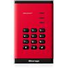 iStorage iStorage diskAshur3 SSD 4 TB USB Type-A / USB Type-C 3.2 Gen 1 [3.1 Gen 1] (diskAshur3 SSD 256-bit 4TB - Red) IS-DA3-256-SSD-4000-R