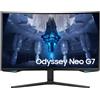 Samsung Samsung S32BG750NP Monitor PC 81,3 cm [32] 3840 x 2160 Pixel 4K Ultra HD LED Nero (Samsung Odyssey Neo G7 S32BG750NP - G75NB Series - QLED monitor - gaming - curved - 32 - 3840 x 2160 4K @ 165 Hz - VA - 350 cd/m? - 1000000:1 - 1 ms - 2xHDMI, …