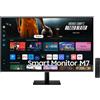 Samsung Samsung S32DM700UU Monitor PC 81,3 cm [32] 3840 x 2160 Pixel 4K Ultra HD LED Nero (32IN M70D USB-C UHD SMART MONITOR) LS32DM700UUXXU