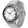 Samsung Samsung Galaxy Watch6 Classic SM-R960NZSAEUA smartwatch e orologio sportivo 3,81 cm [1.5] OLED 47 mm Digitale 480 x 480 Pixel Touch screen Nero Wi-Fi GPS [satellitare] (WATCH6 CLASSIC BT 47MM SILVER) SM-R960NZSAEUA