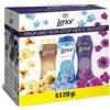 Lenor Profumatore Bucato Perle Profumate Lavatrice, Risveglio Primaverile, Oro E Fiori, Ametista, Confezione Da 6 (6 X 210 G), Profumo Non-Stop Per Il Bucato (Fino A 12 Settimane Nel Guardaroba)