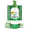 FixedNow Detersivo per piatti da 500 ml con 5 sacchetti di ricarica (equivalente a 3 l), ecologico detersivo per piatti, detersivo per piatti, 500 ml di ricarica con 5 cubetti di ricarica biologici