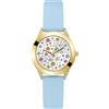 GUESS Orologio da donna Mini WONDERLUST in silicone, oro, Classico