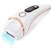 Generico IPL Epilatore Luce Pulsata, 3 IN 1 HR/SC/RA Efficiente Luce Pulsata Laser, 9 Livelli di Energia per Depilatore Corpo Donna