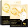 FlameBeauty Maschera Viso Collagene Snail Mucin con Acido Ialuronico Trattamento Idratante Anti Rughe Anti Invecchiamento Serum Naturale per Pelle Secca e Sensibile Maschera Collagene Viso (4 PCS)