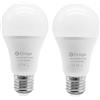 Etrogo Lampadina con Sensore di Movimento e Crepuscolare E27 LED 12 Watt 1100Lm per Garage, Portico,Corridoio, Seminterrato (Confezione da 2 Pezzi,6000K Bianca Fredda)