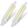 DiCUNO Lampadina LED R7s 118mm, Non dimmerabile, Bianco freddo 6000K, 8.5W equivalente 75W lampade alogene, 1000lm, R7s LED luce lineare per faretto e luce a parete, 2 Pezzi