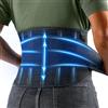 AGPTEK Cintura Lombare di Sostegno, Fascia Lombare Supporto Schiena per Uomo e Donna Fascia Lombare Posturale Terapeutica Sollievo a Dolore, Sciatica, Ernia al Disco, Taglia XXL: 111-123 cm