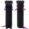 Mewaii Peluche Axolotl Lungo Stitch che Respira 110CM per Bambina Cuscino di Peluche Kawaii Animali Giocattoli Gigante Morbido Cuscino Gattos Compleanno Natale Regali Lei per bambini