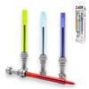 IQ LEGO Star Wars 52875A - Set di penne gel con sciabola laser, confezione da 4