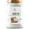 Cibo Quality Foods Cibo Olio di Cocco Biologico Extra Vergine 500ml - Spremuto a Freddo, Non Raffinato - Puro al 100% per Cucina e Cosmesi