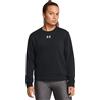 UNDER ARMOUR RIVAL TERRY CREW Maglia Donna