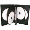 5 custodie da 8 posti per cd e dvd, spessore 27mm con tasca trasparente per copertina