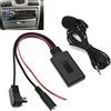 Akozon Bluetooth Alpine Cda, Adattatore Cavo Bluetooth 5.0 AUX con Microfono Vivavoce per Auto Adatto per Alpine Kit ABS DC12V